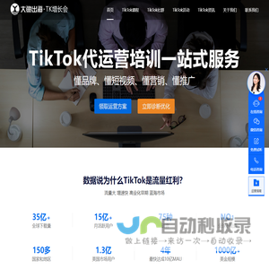 TikTok运营培训_TikTok代运营公司 - TK增长会
